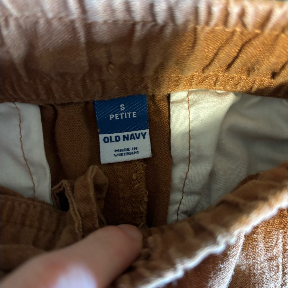 Linen cropped pants - Picture 5 of 7